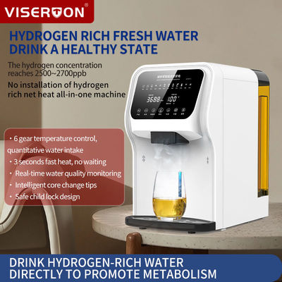Zengin Hidrojen Doğrudan İçecek Su Dispenseri Ters osmosi sistemi ile çok yönlü