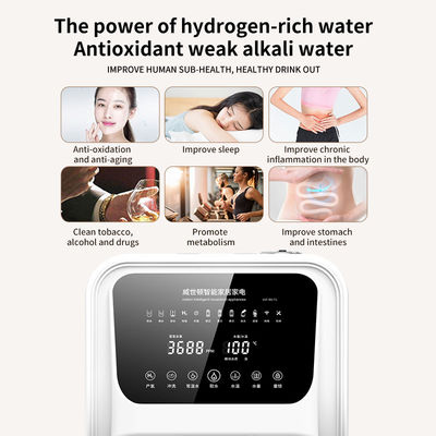 Hidrojen Su Temizleyici akıllı 75G çok fonksiyonel ev kullanımı ticari