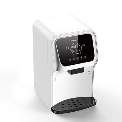 7 sıcaklık seçeneği ve filtreleme kartuşu PAC RO reçine filtre kartuşu ile tanksız 2200w ev su arıtıcı